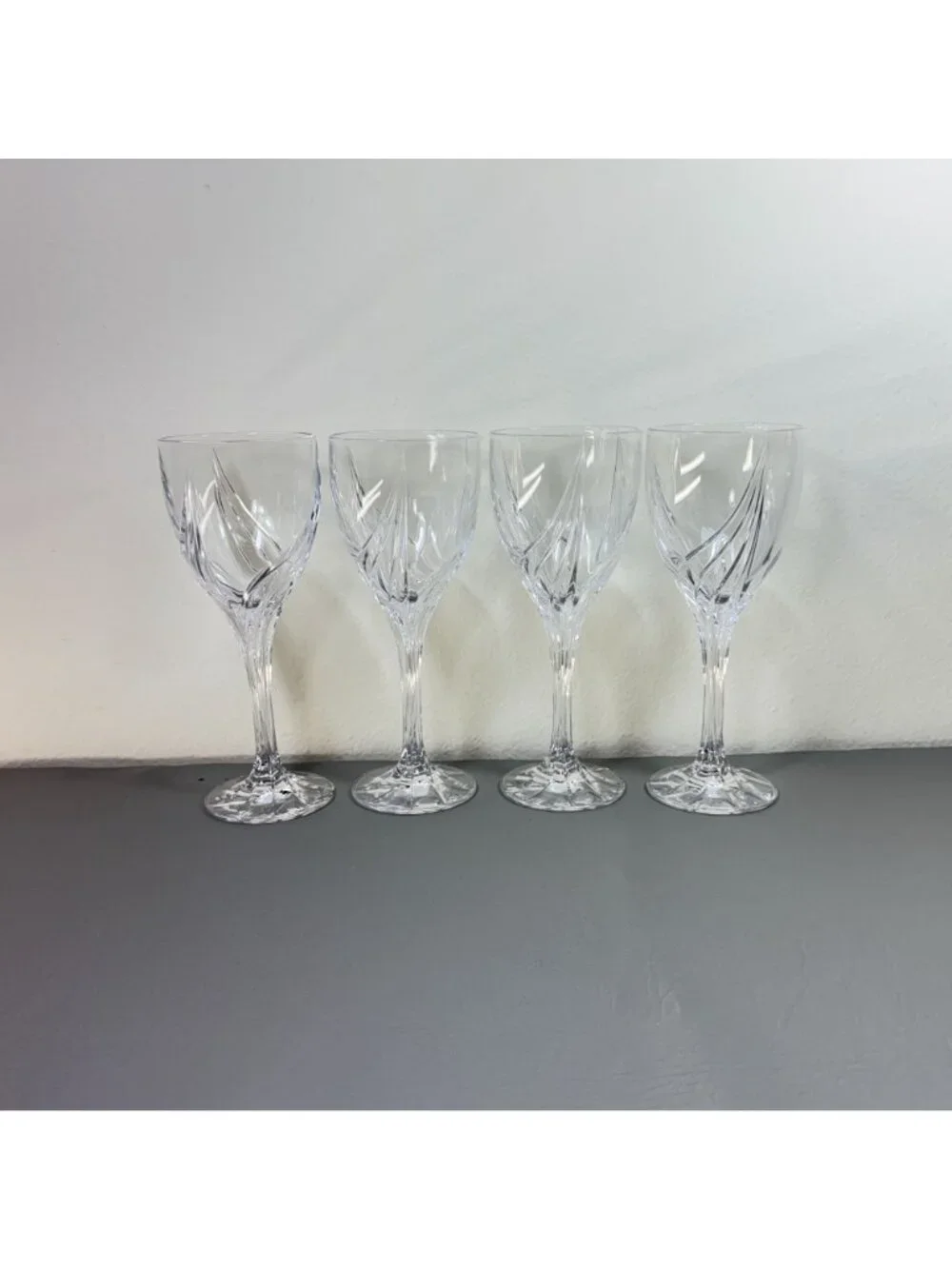 Lenox Debut Crystal Wine Glasses Set of 4 8.125